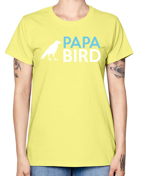 papa bird 65# - birds -  Missy T-Shirt