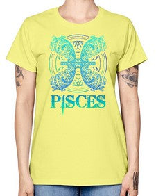 pisces Zodiac 381# - pisces -  Missy T-Shirt