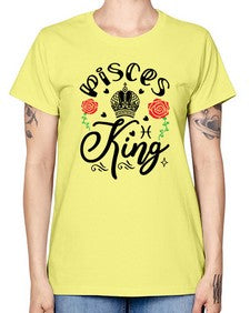 pisces king 375# - pisces -  Missy T-Shirt
