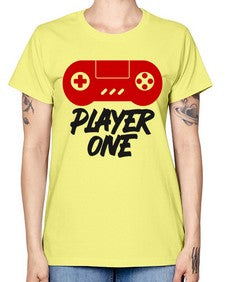 play one 145# - video games -  Missy T-Shirt
