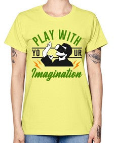 play with imagination 146# - video games -  Missy T-Shirt