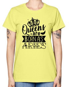 queens are born as Aries 389# - aries -  Missy T-Shirt