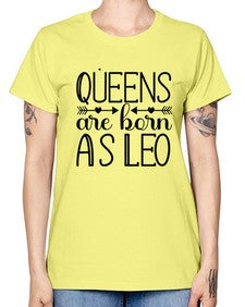 queens are born as Leo 394# - leo -  Missy T-Shirt