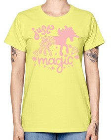 quotes of unicorns just magic just magic 350# - unicorn -  Missy T-Shirt