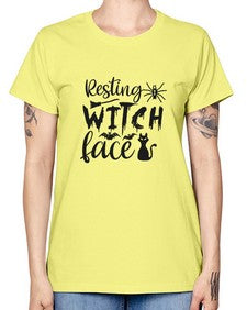 resting witch face 24# - witch -  Missy T-Shirt