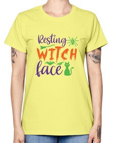 resting witch face 26# - witch -  Missy T-Shirt