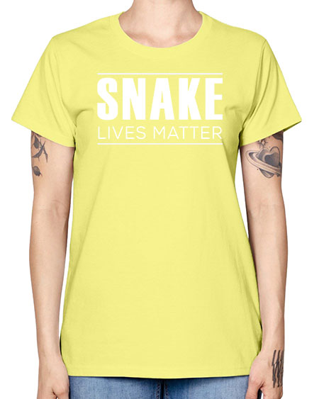 snake lives matter - snake -  Missy T-Shirt