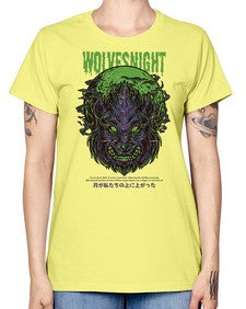 source wolves night 1104# - art pop art -  Missy T-Shirt