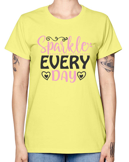 sparkle every day Style 1# - beauty - fashion -  Missy T-Shirt