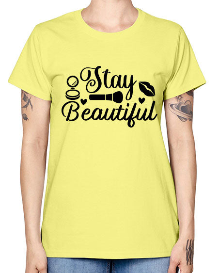 stay beautiful 19# - beauty - fashion -  Missy T-Shirt