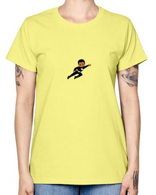 super kid 7# - black boys or men -  Missy T-Shirt