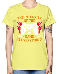 the integrity of the game 155# - video games -  Missy T-Shirt