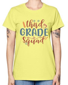 third grade squad 974# - third grade -  Missy T-Shirt