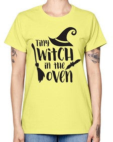 tiny witch in the oven 18# - witch -  Missy T-Shirt