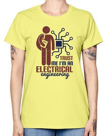 trust me Im an electrical engineering Style 454# - engineer -  Missy T-Shirt