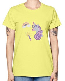 unicorn elements 455# - unicorn -  Missy T-Shirt