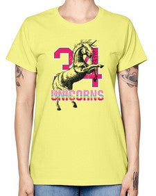 unicorns 517# - unicorn -  Missy T-Shirt