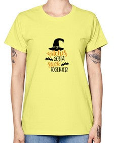 witches gotta stick together 5# - witch -  Missy T-Shirt