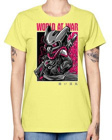 worldatwartshirtdesign 1254# - art pop art -  Missy T-Shirt