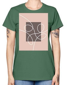 Abstract Shape 191# - art pop art -  Missy T-Shirt
