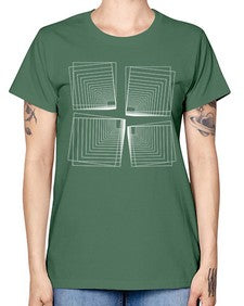 Abstract Shape 203# - art pop art -  Missy T-Shirt