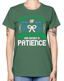Adopt the pace of nature her secret is patience Style 50# - Self awareness -  Missy T-Shirt