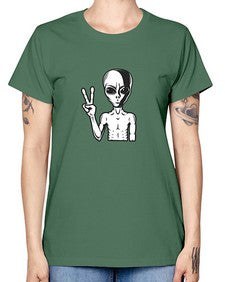 Alien 59# - ufo -  Missy T-Shirt