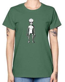Alien 64# - ufo -  Missy T-Shirt