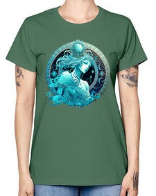 Aquarius 63# - aquarius -  Missy T-Shirt