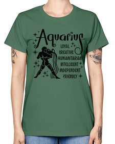 Aquarius 64# - aquarius -  Missy T-Shirt
