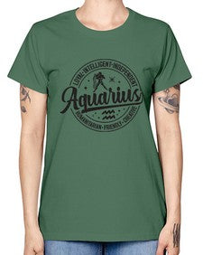 Aquarius 71# - aquarius -  Missy T-Shirt