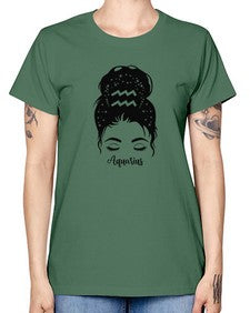 Aquarius Woman - aquarius -  Missy T-Shirt