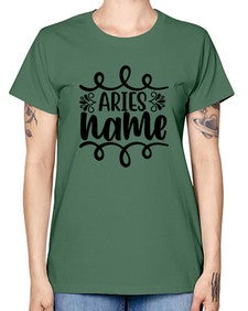 Ariesname 112# - aries -  Missy T-Shirt