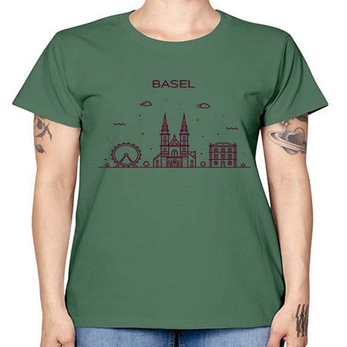 Basel 417# - cities -  Missy T-Shirt