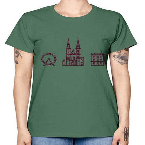 Basel 418# - cities -  Missy T-Shirt