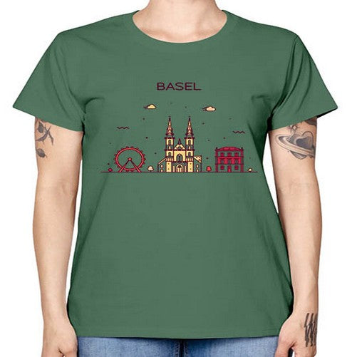 Basel 419# - cities -  Missy T-Shirt