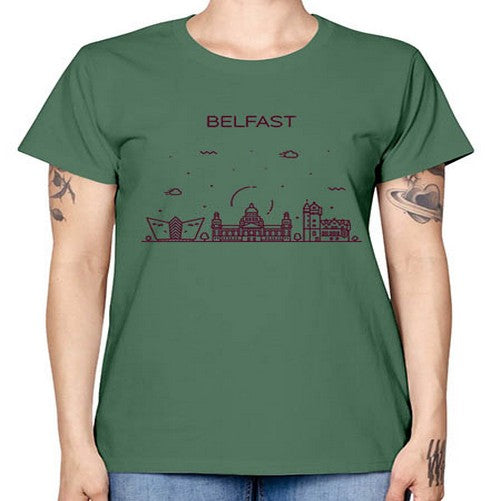 Belfast 434# - cities -  Missy T-Shirt