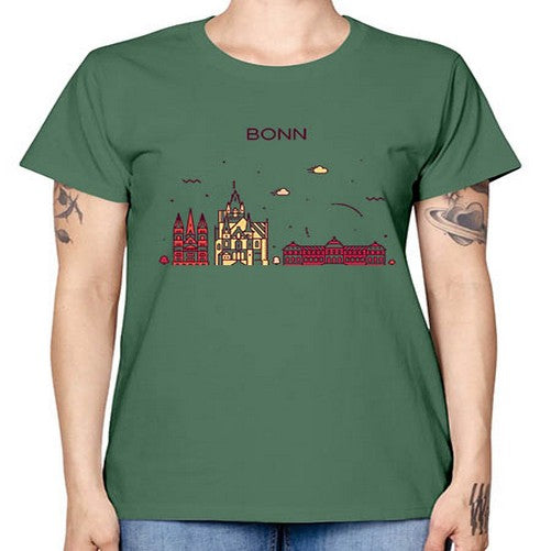 Bonn 474# - cities -  Missy T-Shirt