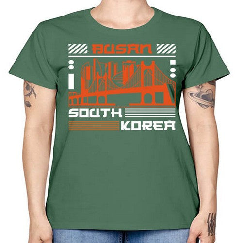 Busan 524# - cities -  Missy T-Shirt