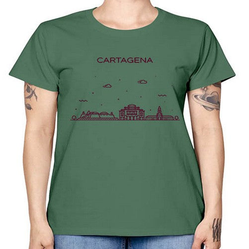 Cartagena 547# - cities -  Missy T-Shirt