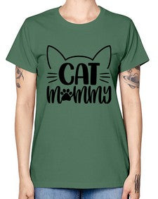 Cat Mommy Style 88# - cats -  Missy T-Shirt
