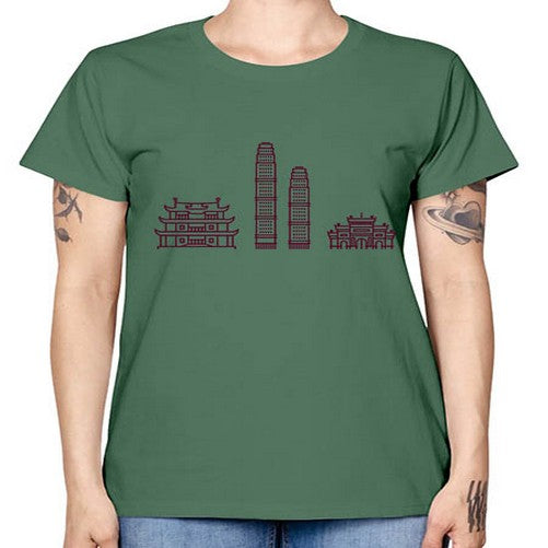Changsha 554# - cities -  Missy T-Shirt