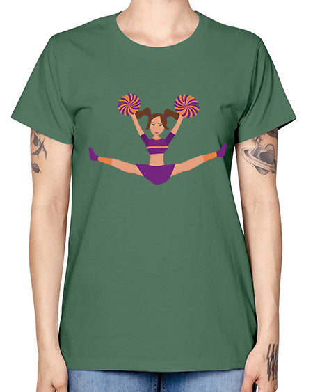 Cheerleader 15# - cheer -  Missy T-Shirt