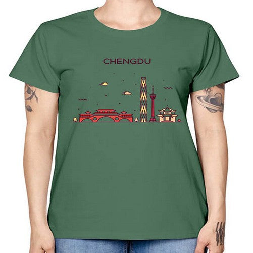 Chengdu 563# - cities -  Missy T-Shirt