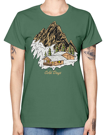 Cold Days 26# - nature -  Missy T-Shirt