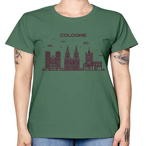 Cologne 593# - cities -  Missy T-Shirt
