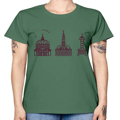 Copenhagen 624# - cities -  Missy T-Shirt