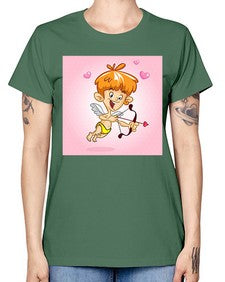 Cupid 80# - cartoon general -  Missy T-Shirt