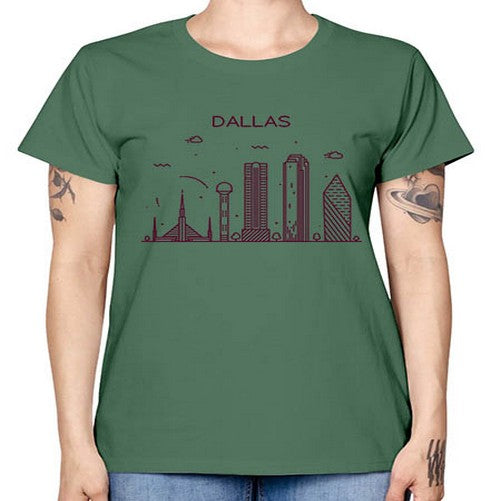 Dallas 643# - cities -  Missy T-Shirt