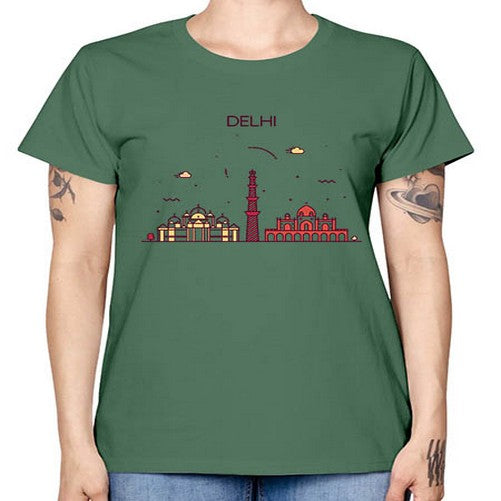Delhi 656# - cities -  Missy T-Shirt